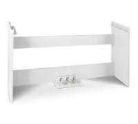 Support Piano Clavier Stagepiano en Bois avec 3-pedal pour Steinmayer P-60 Blanc