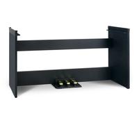 Support Piano Clavier Stagepiano en Bois avec 3 pedale pour Steinmayer P-60 Noir