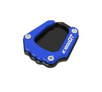 Support Pied Béquille De Moto pour B&MW K1600GT K1600GTL 2017-2023 Extension De Béquille Latérale, Plaque De Support, Agrandissement du Repose-Pied D'extension Latérale Plaque(Bleu2)