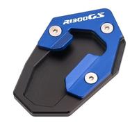 Support Pied Béquille De Moto pour B&MW R1300GS Adventure Extension De Béquille Latérale, Plaque De Support, Repose-Pieds Élargi D'extension Latérale Plaque(Bleu)