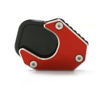 Support Pied Béquille Latérale Élargie pour Moto pour H&Onda CRF250L, CRF250 Rally, CRF250 2017-2021 Extension De Béquille Latérale Élargie D'extension Latérale Plaque(Rouge 2)
