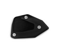 Support Pied Béquille Latérale Moto pour B&MW C600 Sport C650GT 2012-2023 Plaque De Support D'extension De Béquille Latérale Pied De Coussin D'extension D'extension Latérale Plaque(NOIR2)