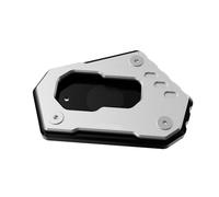 Support Pied Béquille Latérale pour Moto pour B&MW R1250GS R1200GS Adventure Plaque De Support D'extension De Béquille Élargie D'extension Latérale Plaque(Argent)