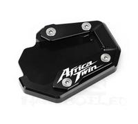 Support Pied Béquille Latérale pour Moto pour H&Onda CRF1100L Africa Twin Adventure Sports 2019-2022 Extension De Béquille Latérale D'extension Latérale Plaque(Noir 1)