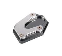 Support Pied Béquille Latérale pour Moto pour Suzuki GSR750 GSX-S1000S GSX-S1000F Extension De Béquille Latérale, Plaque De Support Élargie D'extension Latérale Plaque(Titane)