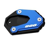 Support Pied Béquille Latérale pour Moto pour Suzuki V-STROM800DE 2023-2024 Extension De Béquille, Plaque De Support, Repose-Pieds De Stationnement D'extension Latérale Plaque(BLEU1)