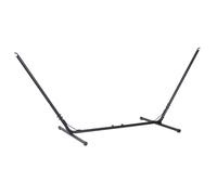 Support Pied De Hamac Réglable Structure Métal Époxy Noir Noir