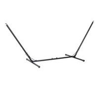 Outsunny Pied de hamac réglable – structure métal époxy – Noir