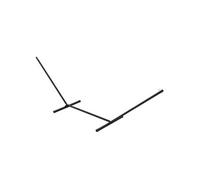 Outsunny Support Pied de hamac Structure Robuste métal époxy Noir dim. 3,60L x 0,92l x 1,12H m