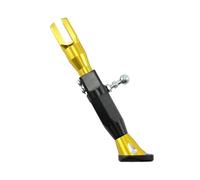 Support pied en métal réglable pour, support latéral, support résistant et Durable, accessoires support Scooter Béquille lève arrière(Gold)
