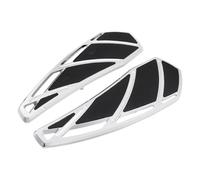 Support Pied Moto Pour Indian Chieftain Dark Horse Chief Springfield Roadmaster Pursuit Chief Vintage Classic Rider Repose-pieds Pédale Avant Planchers Pédales Moto(Chrome)