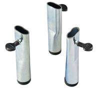 Support pied pour gazinière VAELLO 10 cm chrome