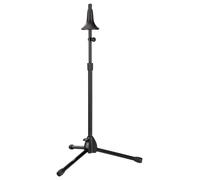 Support Pied Pour Trombone Stand Jazz Instruments a Vent Brass Hauteur Ajustable