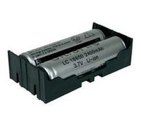Support pile 2x 18650 MPD BK-18650-PC4 montage THT (L x l x h) 77.7 x 40.21 x 21.54 mm Noir G