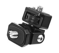 Support pivotant à 180 degrés avec vis de 6,35 mm pour trépied, microphone, caméras, équipement de moniteurs de terrain