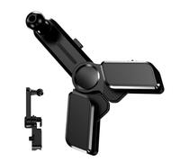 Support pivotant d'écran de console, support de charnière d'écran, quatre réglages de direction, accessoires de navigation rotatifs pour console centrale de véhicule femmes hommes voiture