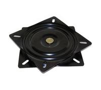 Support pivotant TV EMUCA - 167x167 mm - charge 100 kg - Noir - Métal