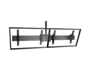 Support plafond Chief LCM2X1U pour mur vidéo 2x1 - 40-55", noir (inclinable)