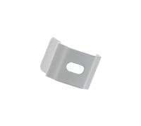 Support plafond Clic pour tringle rail DS/KS - Blanc