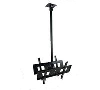 Support plafond double écran LED LCD 30-65" levage libre 90-130 cm pivotant à 360° max. VESA 45 x 67 cm Double support TV