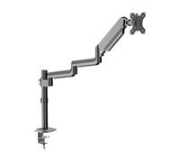 Support Plafond for écran, Réglable en Hauteur, Télescopique | Bras articulé, Rotatif, Montage au plafond, Bras long, Surélevé, Compatible LCD/LED(Arm pole height 78 cm 35 cm 17-30 in)
