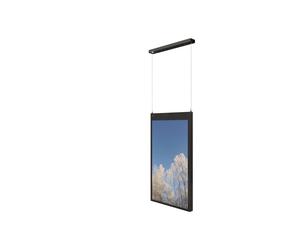 Support plafond HI-ND - 55" pour Samsung OM55N-DS (portrait), noir