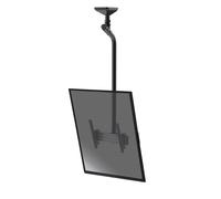 Support plafond inclinable pour 1 écran portrait 43''-75'' - Hauteur 175cm