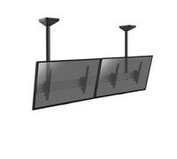 Support plafond menu board 2 écrans 45''-55'' - Hauteur 100cm