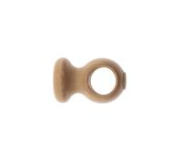Support plafond naturel vernis lot de 2 d28cm