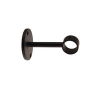 TRINGLES Rondes pour VITRAGE Metal | Ø10 | 1 Tringle Ronde Embout Boule 70-110CM | Chrome Mat