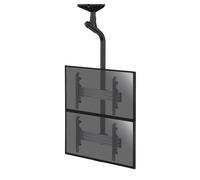 Support plafond pour 2 écrans TV 43''-55'' - Hauteur 175cm