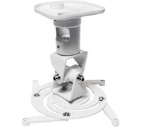 Support plafond pour projecteur LogiLink BP0003 inclinable, rotatif blanc