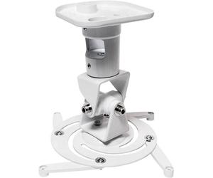 Support plafond pour projecteur LogiLink BP0003 inclinable, rotatif blanc