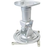 Support plafond pour projecteur My Wall H16-1L rotatif, inclinable argent