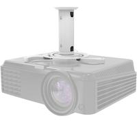 Support plafond pour projecteur Neomounts BEAMER-C80WHITE inclinable, rotatif blanc