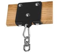 Support plafond pour sac de frappe, crochet de suspension en métal pour sac de boxe, fixation sur poutre avec crochet rotatif, montage facile, structure métallique robuste pour entraînement intensif