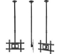 Support plafond pour TV Maclean MC-803 à écran plasma LCD OLED QLED LED 23-100 max 50 kg Noir G