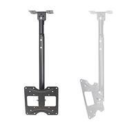Support plafond réglable pour TV, support TV universel pour écrans de 20 à 32", pivotant et inclinable, hauteur de 0,85 m, parfait pour home cinéma et solutions peu encombrantes