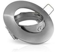 support plafond rond inclinable orientable argent ø92 mm Argent G