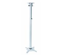 Support plafond vidéoprojecteur, Hauteur 70-117cm, Blanc