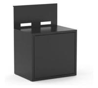 SUPPORT A PLANCHA (60/75/80) ACIER FERME NOIR