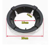 Support Plaque Cuisson pour gaz Fonte Concentrateur Flamme Économique Anti-Vent pour Casseroles pour moka 130mm