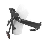 Support Plaque De Moto pour BMW R NineT 2014-2023 Support D'affichage LED pour Garde-Boue Arrière Et Plaque D'immatriculation Kit De Relocalisation(Chrome)