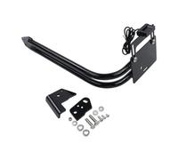 Support Plaque De Moto pour BMW R18 100 pour Classic 2020 2021 2022 2023 2024 Kit Relocalisation Plaque D'immatriculation pour Support D'affichage LED Latéral(Mid - License Plate)