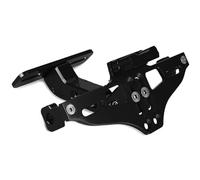 Support Plaque D'immatriculation Arrière Moto Garde-Boue Arrière Bien Rangé avec Lumière pour CBR1000RR 2004 - 2007 pour CBR 1000 RR 2006 2005 Support Plaque D'immatriculation(Black)
