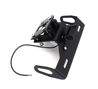 Support Plaque D'immatriculation Arrière Support Plaque D'immatriculation Moto Éliminateur Garde-Boue Arrière avec Lumière LED pour Z800 pour Z 800 2013 - 2018
