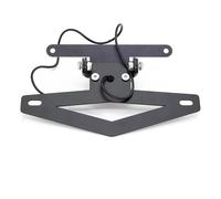 Support Plaque D'immatriculation en Métal Noir pour Feu Arrière De Moto pour Benelli pour Leoncino 500 Support Plaque Moto