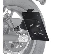Support Plaque d'immatriculation latéral Compatible avec Motos Custom Retro Craftride LH3