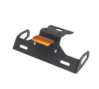 Support Plaque D'immatriculation Moto Éliminateur Garde-Boue pour Z125 2015 2016 250 17 2018 2019 Z125 Pro 2017 2018 2019 OTBEHUWJ(Orange)