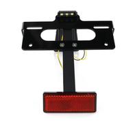 Support Plaque D'immatriculation Moto Pour Ducati Pour Monster 950 2021-2025 937 Support Plaque D'immatriculation Arrière Lumière Queue Bien Rangé Éliminateur Garde-boue(With Reflector)